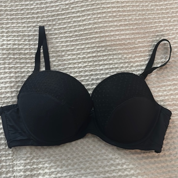 Anne Klein 38C black lace adjustable bra - Picture 1 of 4